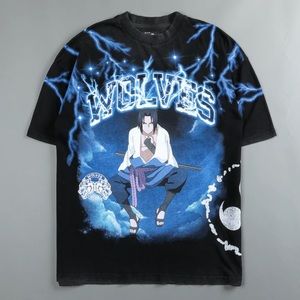 Darc Sport Sasuke Oversized Premium Shirt Medium Naruto